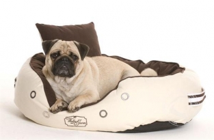 Hondenbed DERBY X-LARGE brown-beige von W&J